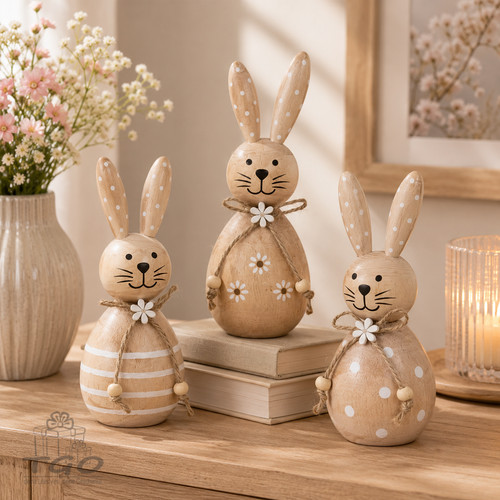 Formano 3er set hase mit - mit, blume