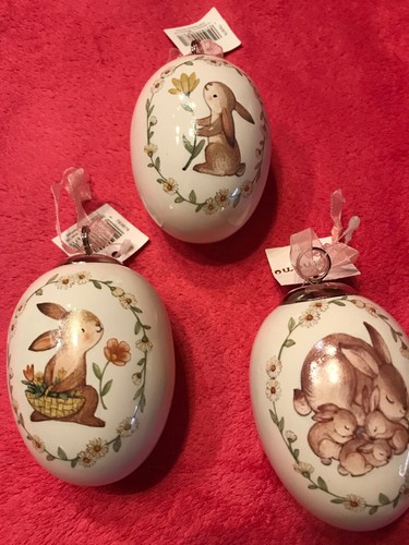 3er set deko - deko, osterhasen
