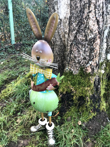 Wackelosterhase osterfigur - wackelosterhase,