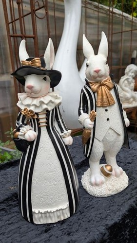 Hase deko figur kaninchen mann - figur,