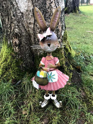 Wackelosterhase osterfigur - wackelosterhase,