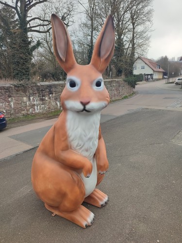 Hase lebensgross ostern - hase,