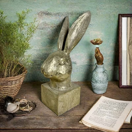 Osterhase hasenbüste - osterhase,