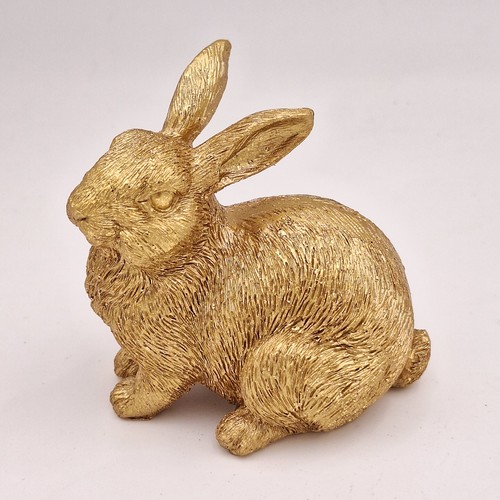 Hase gold ostern - gold, osterdeko