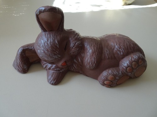 Dekofigur großer keramik hase - keramik,